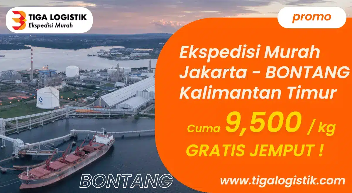 Ekspedisi Jakarta Bontang 8000/kg Gratis Penjemputan Jasa Ekspedisi