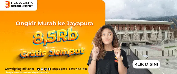 Promo Pengiriman Barang Berat ke Jayapura & Sorong 3000/kg