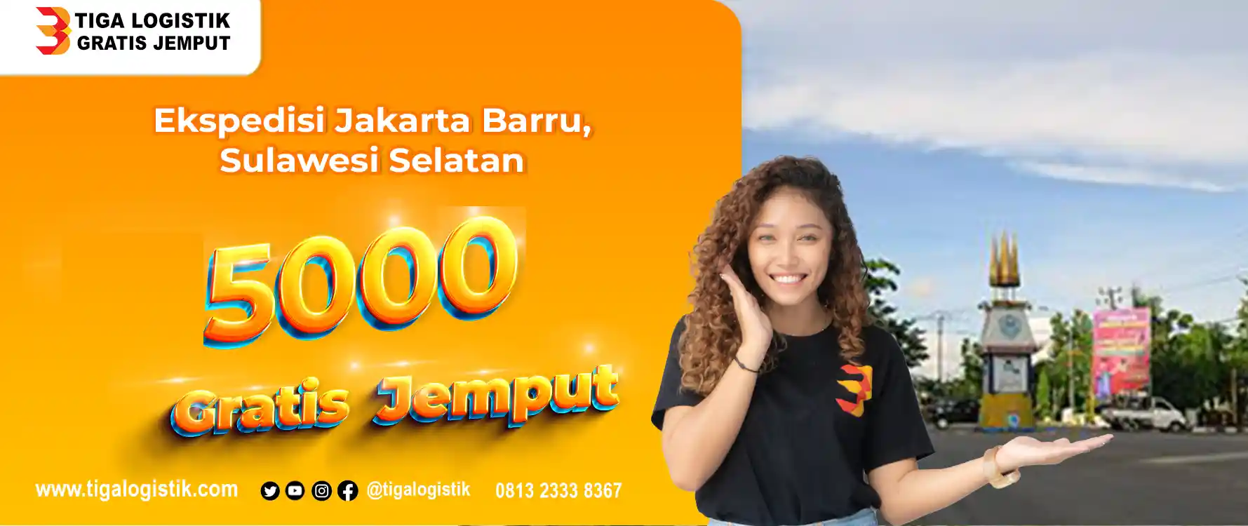 Ekspedisi Jakarta Barru, Sulawesi Selatan