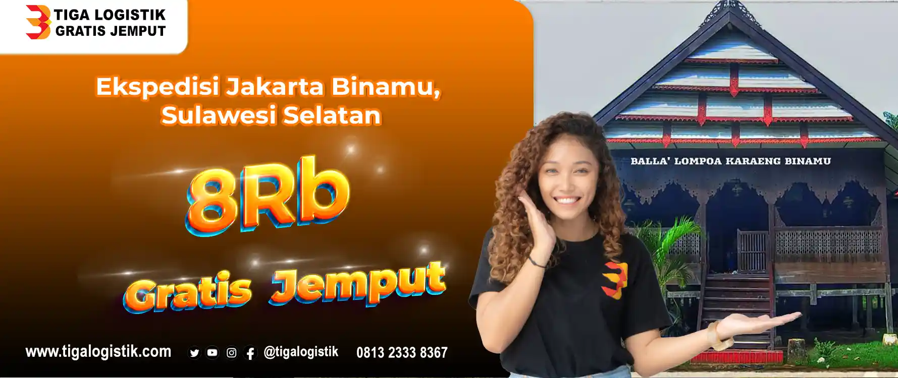 Ekspedisi Jakarta Binamu, Sulawesi Selatan