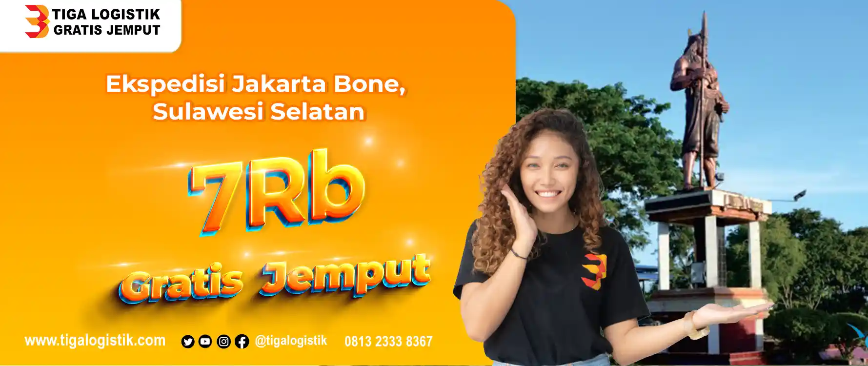 Ekspedisi Jakarta Bone, Sulawesi Selatan