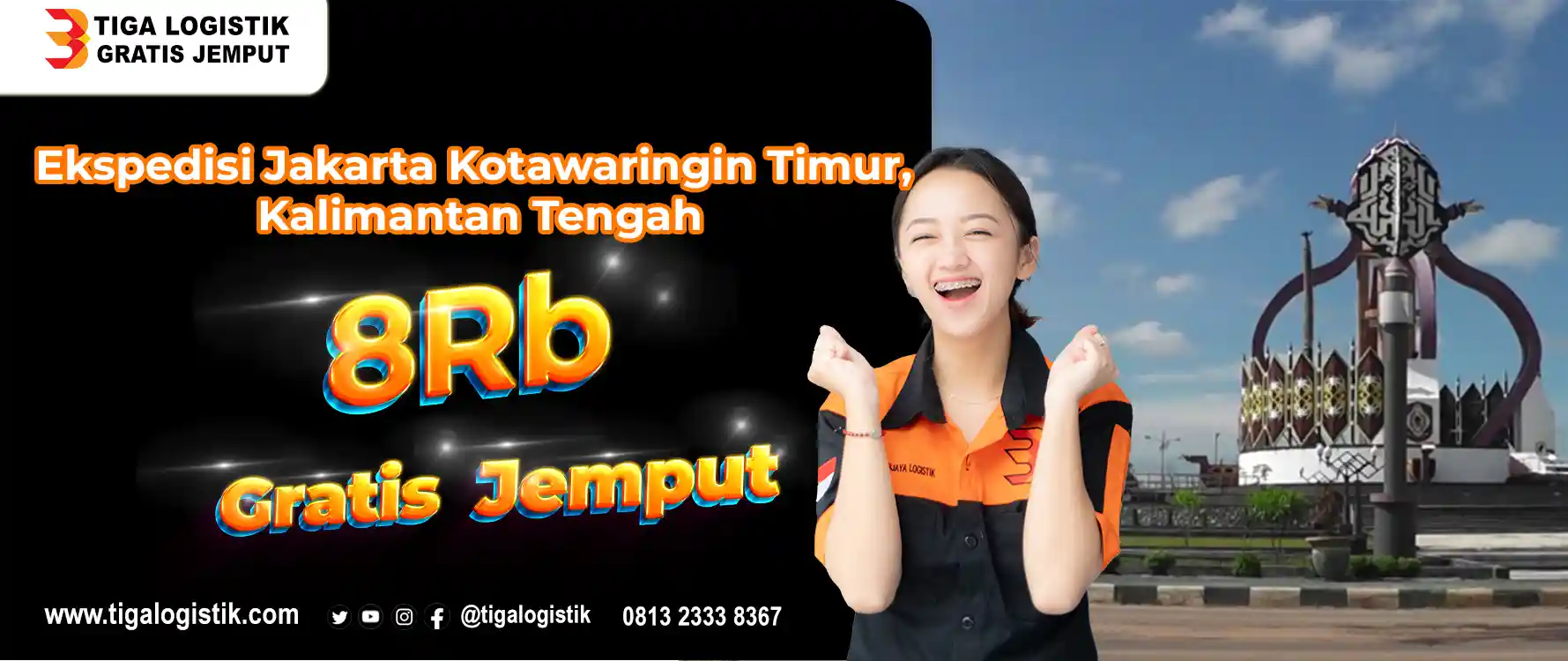 Ekspedisi Jakarta Kotawaringin Timur, Kalimantan Tengah
