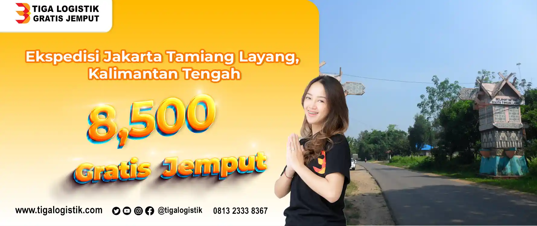 Ekspedisi Jakarta Tamiang Layang, Kalimantan Tengah