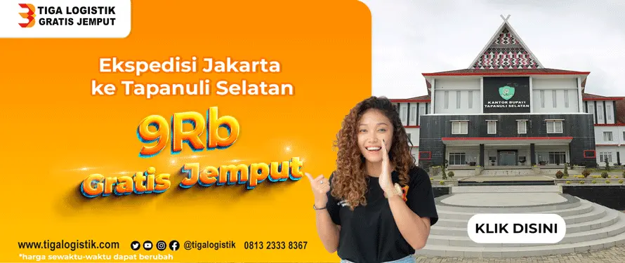 Ekspedisi Jakarta Tapanuli Selatan Free Pickup 081323338286