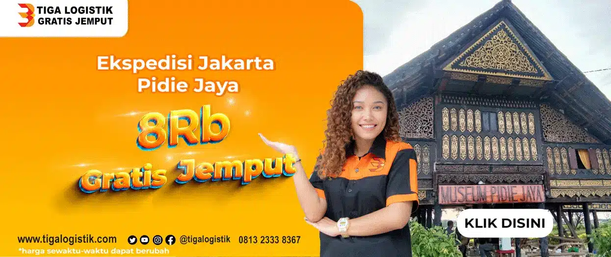 Ekspedisi Jakarta Pidie Jaya Free Pickup 081323338286